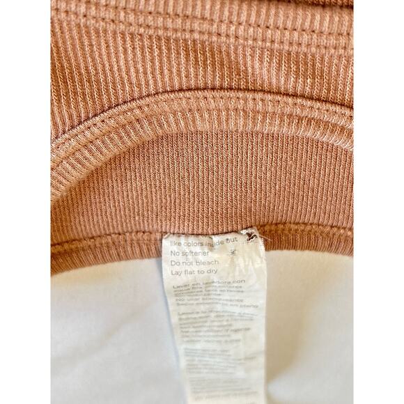 Fabletics Finley Cutout Seamless Desert Nude Beige Bodysuit Size Small - Picture 9 of 12